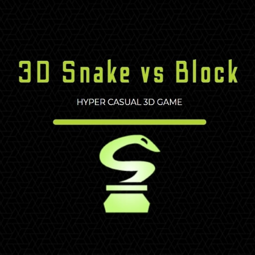 3D Snake vs Block